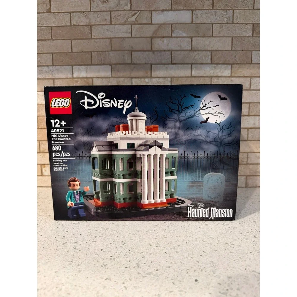 LEGO 40521 Mini Disney The Haunted Mansion Brand New Sealed Disneyland World Set